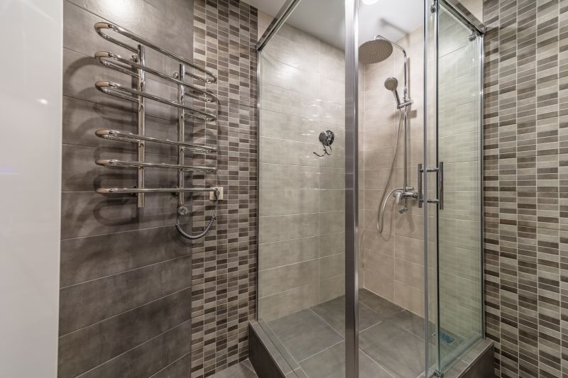 Stylish Shower with Accent Tiles